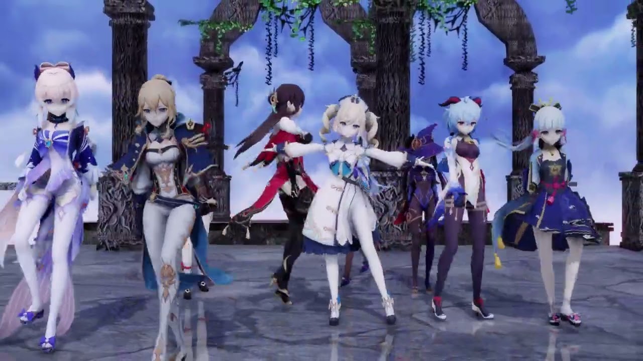 -MMDXGENSHI IMPACT- one two three
