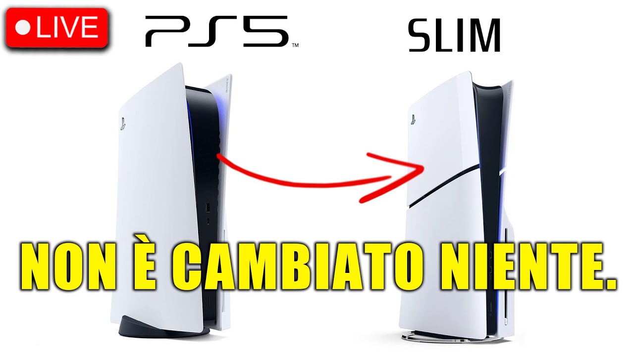 PLAYSTATION 5 SLIM: Non è Cambiato NIENTE - LIVE