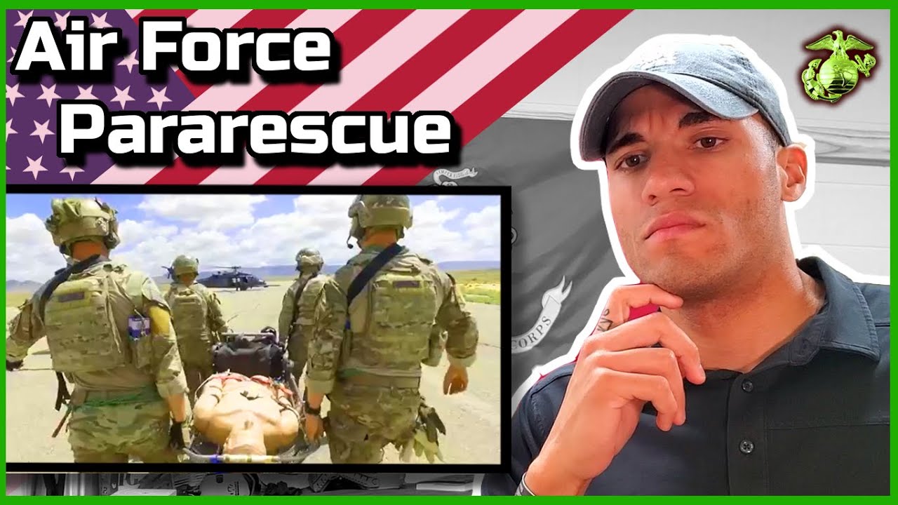Marine reacts to Air Force Pararescue (PJs)