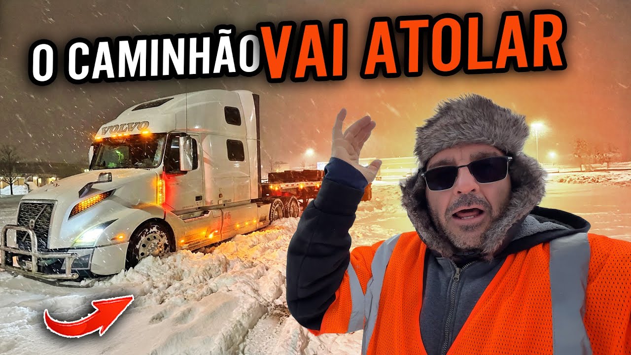NÃO TÁ FÁCIL O CAMINHÃO PODE ATOLAR AQUI 😱😰