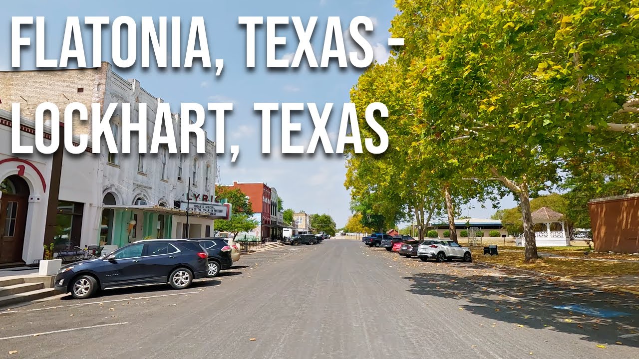 Flatonia, Texas to Lockhart, Texas! Drive with me on a Texas highway!