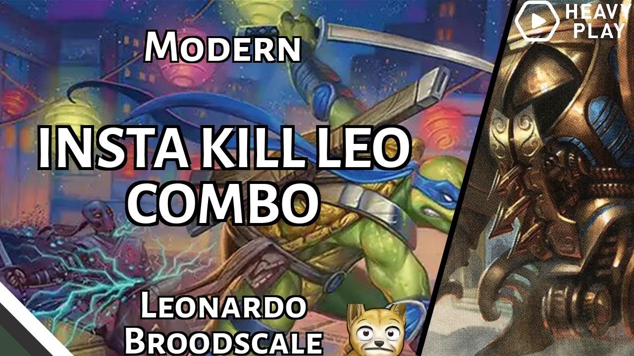 INSTA KILL LEO COMBO | Leonardo Broodscale | Modern | MTGO