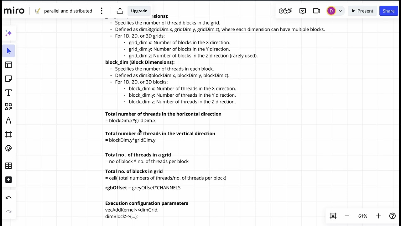 Summary  & formulas of chap 3  | parallel and distributed computing