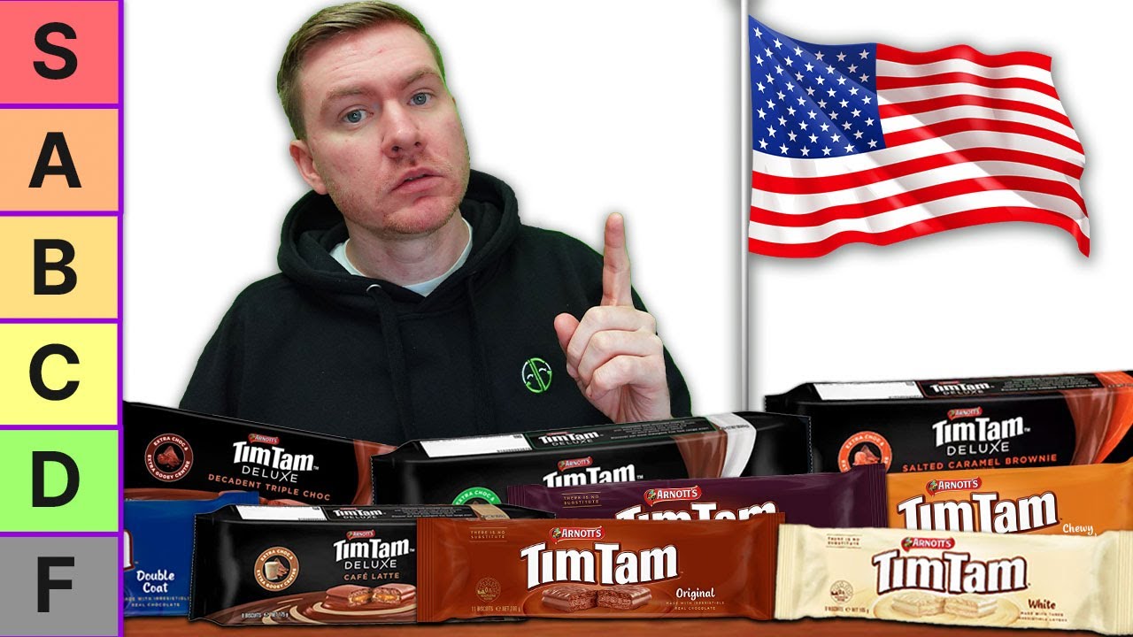 Which Tim Tam Is The BEST Tim Tam? | American in Australia Ranks Things