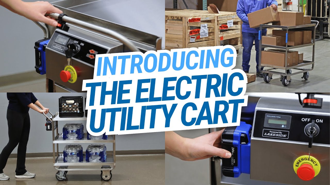 Power Up & Go New Distances with the Lakeside Electric Utility Cart