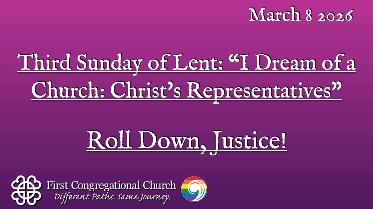 FCC Sunday Service 3-8-26