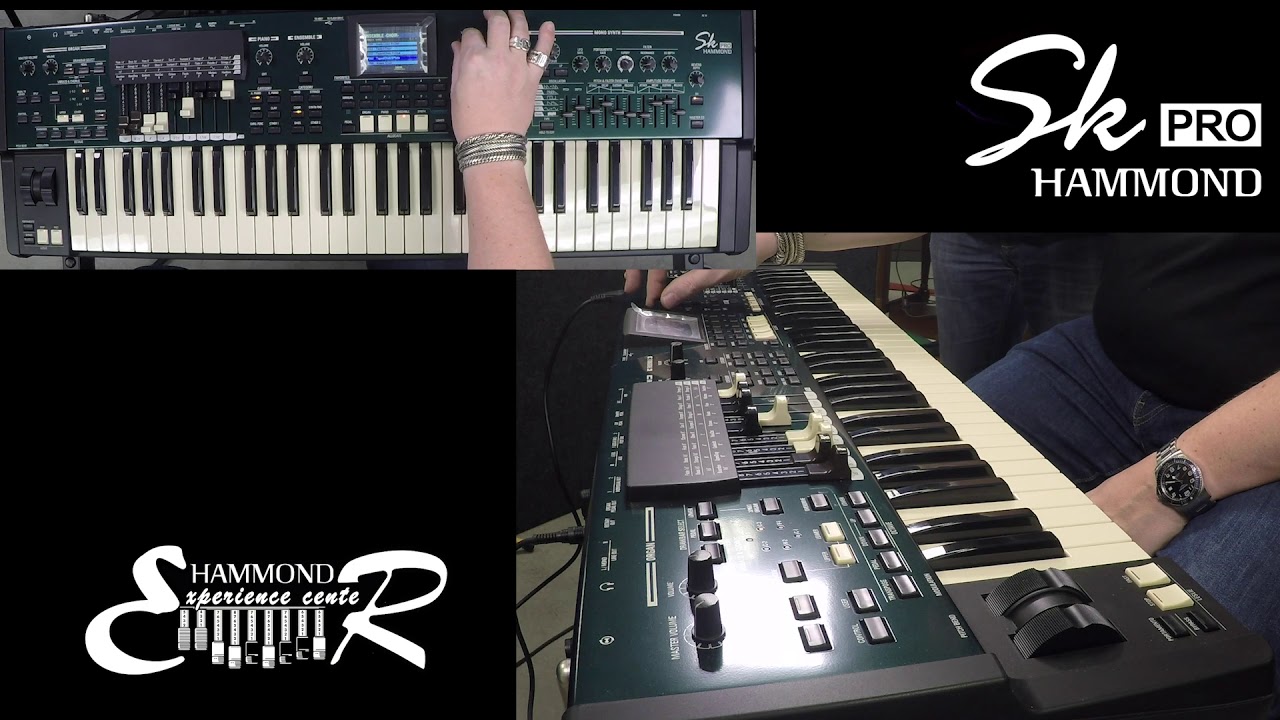 Hammond SK Pro demo (noodling)