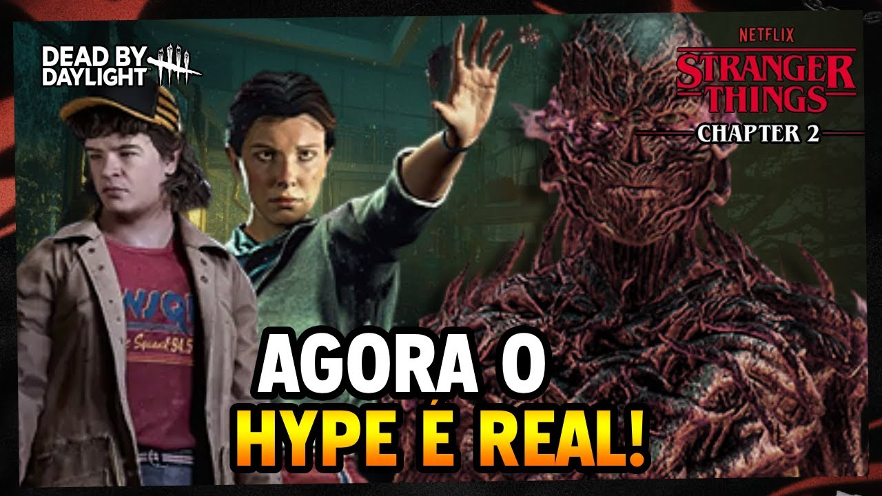 JOGUEI A PTB DO CAPITULO DOIS DE STRANGER THINGS! @LukeDbd &  @Ivozinn_br01  | Dead By Daylight