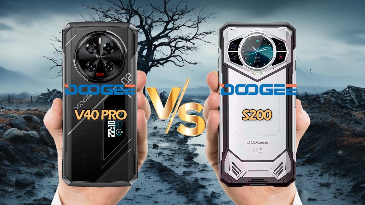 Doogee V40 Pro  vs Doogee S200