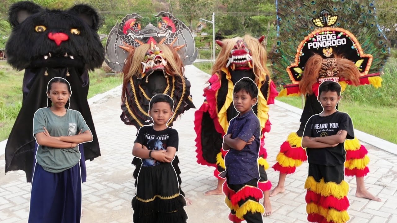 REOG PONOROGO DAN BARONGAN DEVIL KONVOI BERSAMA VICHO BOCAH NGEVLOG