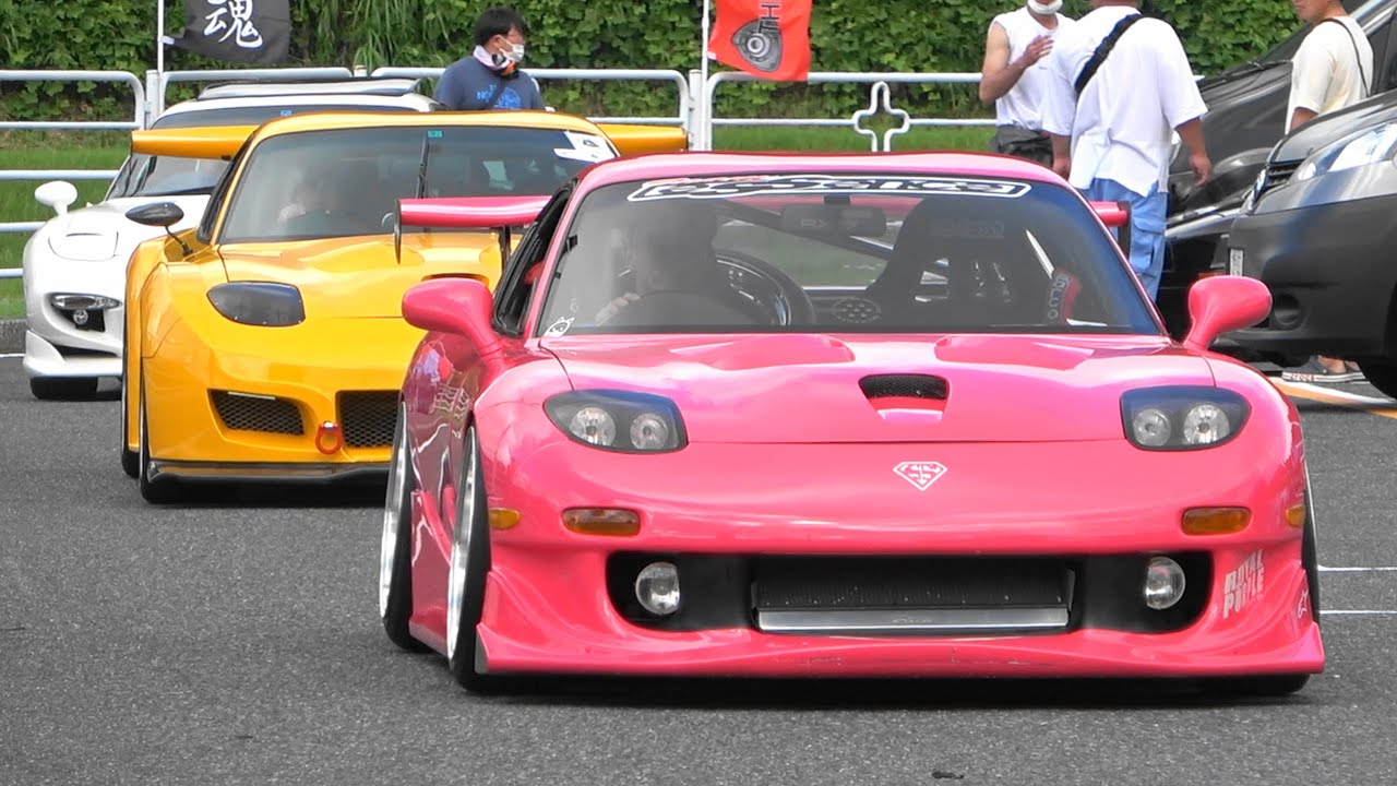 ロータリー魂 2022 会場内移動 RX-7 RX-8 SEVEN'S DAY THE ROTARY SPIRIT