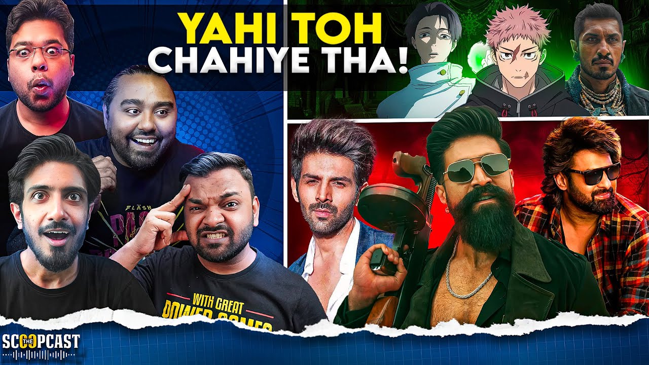 Toxic Reaction, Raja Saab Review, Doomsday Teaser & Jujutsu Kaisen | Scoopcast 176