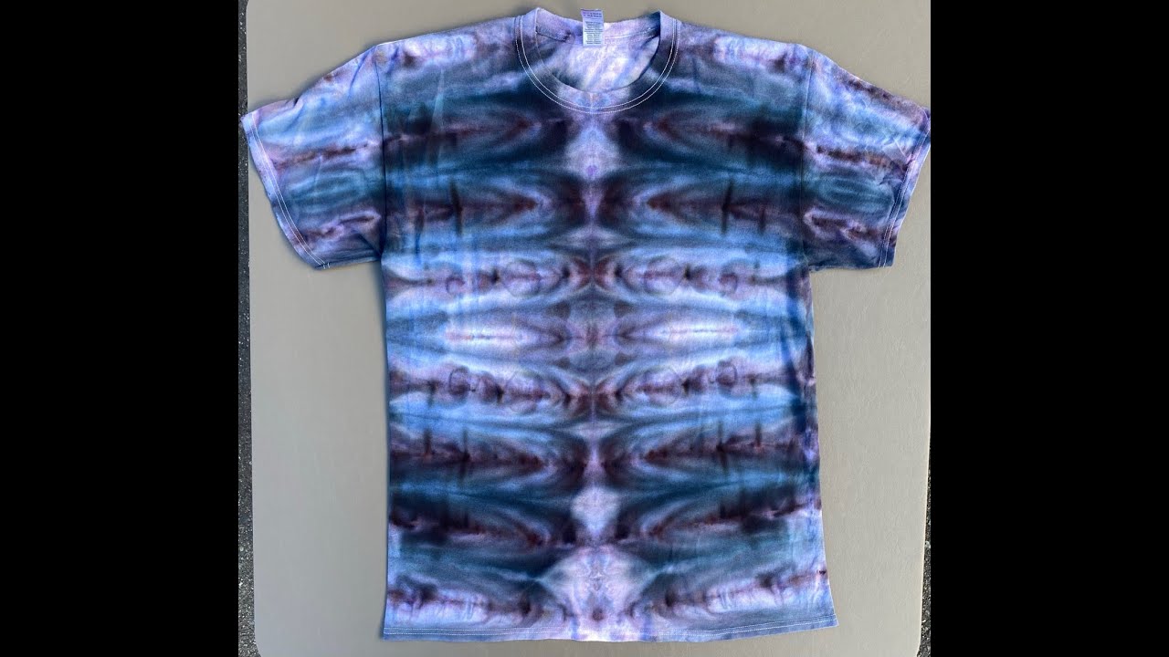 Ice Dyeing an Alien Spine T-Shirt