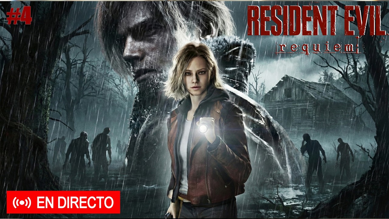 RESIDENT EVIL REQUIEM - HOY JUGAREMOS MAS TIEMPO CON LEON PAPASITO KENNEDY? [ PARTE 4 ]