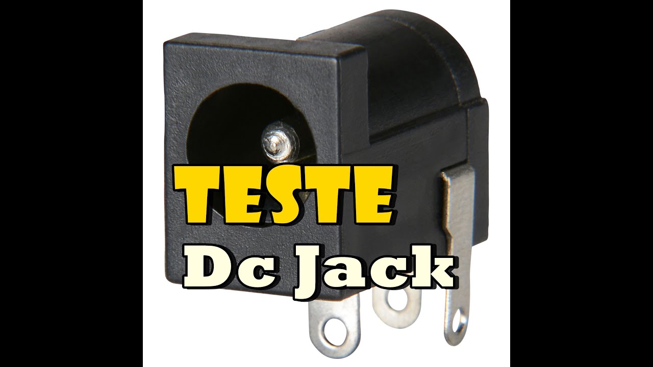 Teste conector jack com multímetro