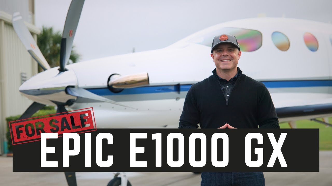 Epic E1000 GX &ndash; 2022 Продаётся | Самый быстрый сертифицированный турбовинтовой самолёт в мире!!