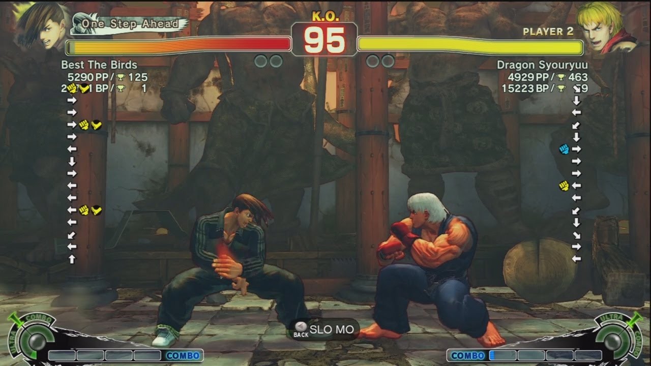 Kyoku (Yang) vs Dragon Syouryuu (Ken), Fentamu (Yun) - AE 2012 Matches *1080p*