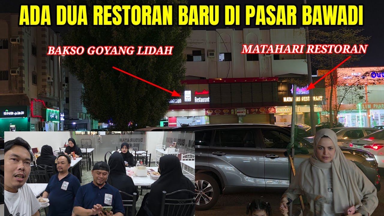 WAJIB COBA DUA RESTORAN BARU DI PASAR AL'BAWADI JEDDAH SAUDI ARABIA...