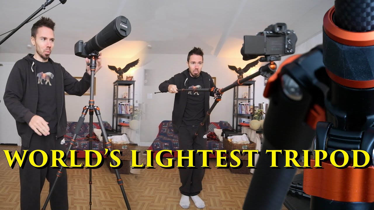 Best Budget Compact Tripod DESTROYS Peak Design Travel Tripod (K&F BA225)