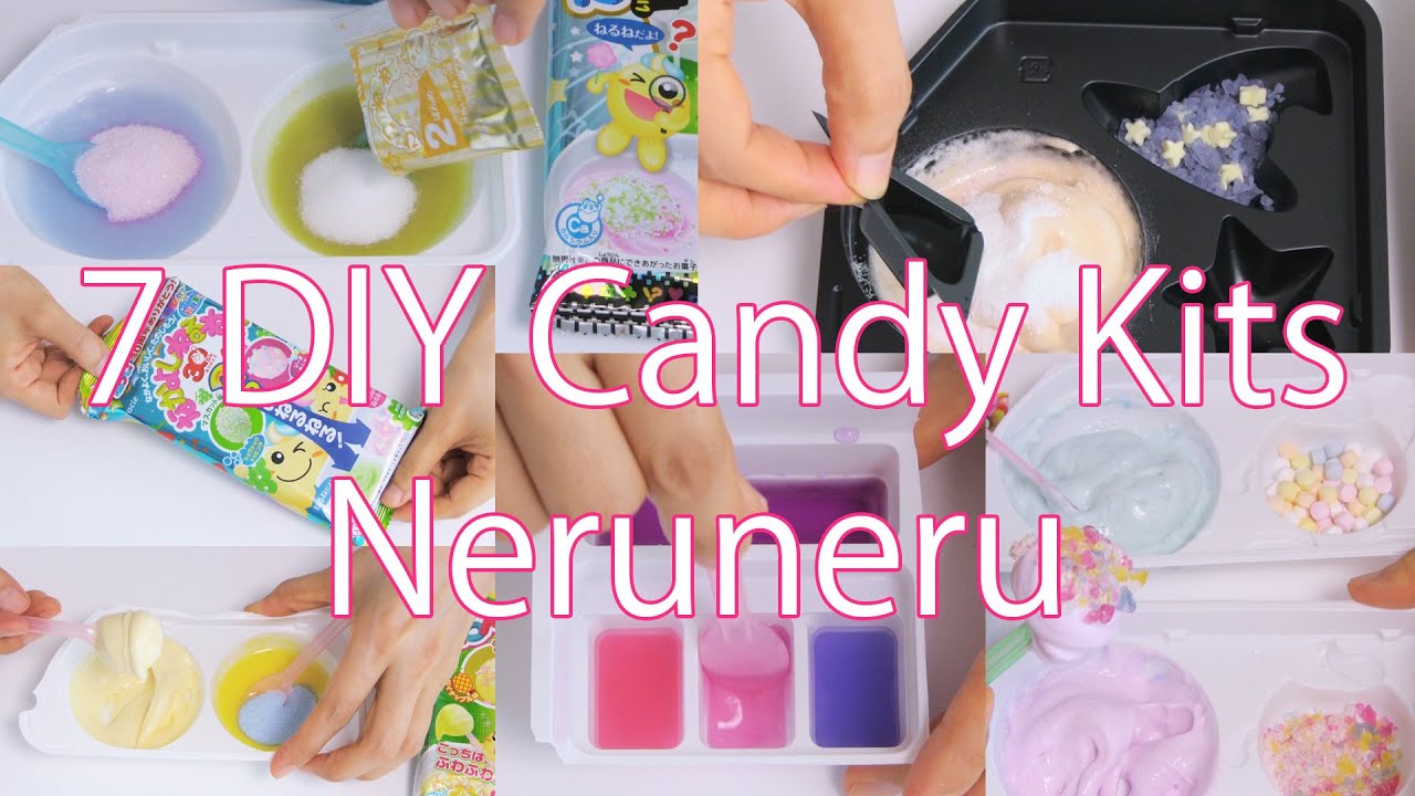 7 DIY Interesting Candy Kits Neruneru for Japan Souvenir