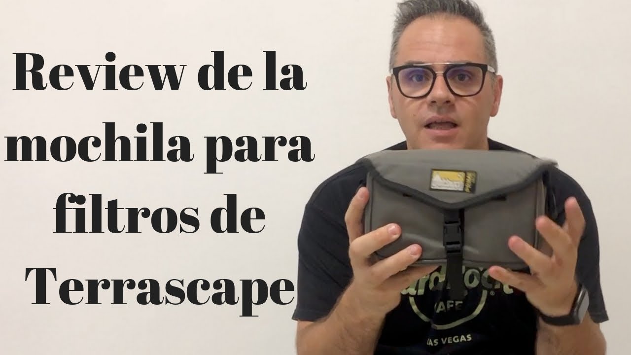 Review de la mochila para filtros Terrascape