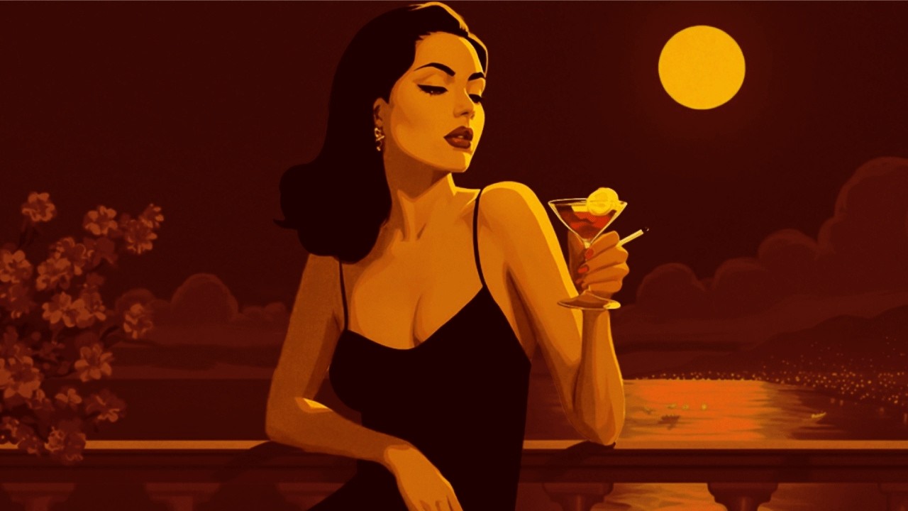 petals whispering in a warming breeze – 1940s Love Ballad JAZZ
