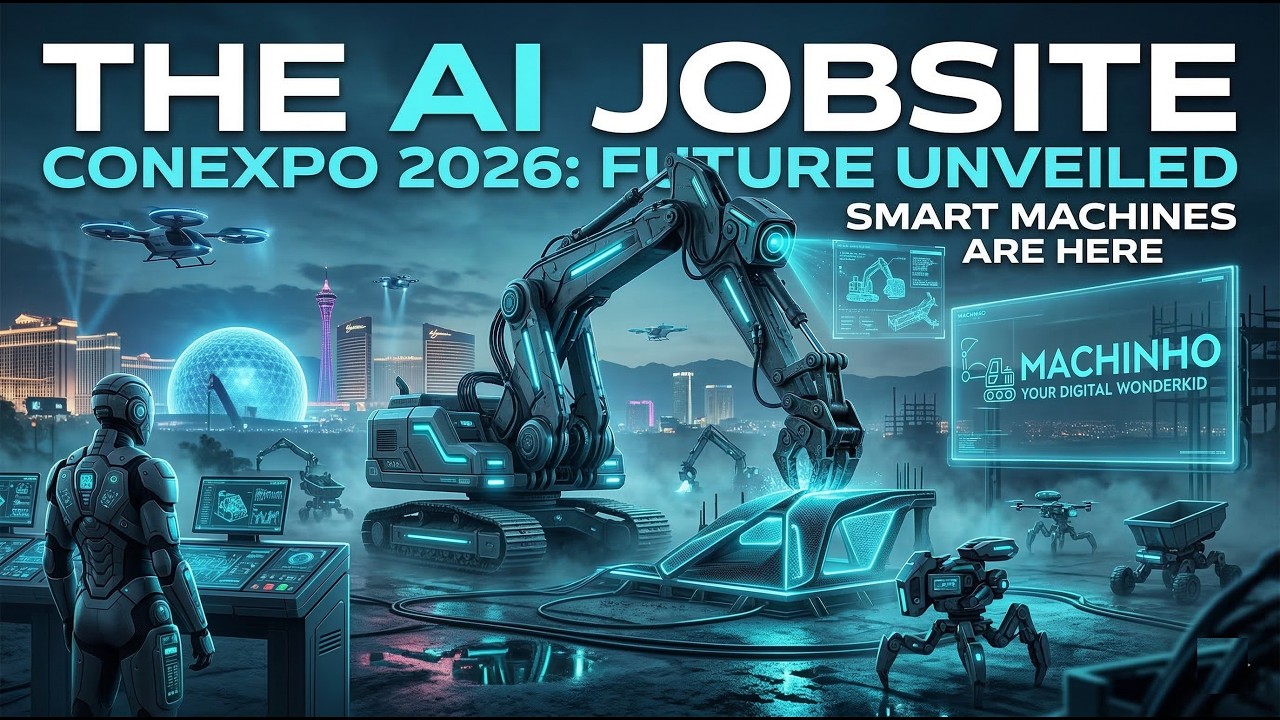 What Was Introduced at CONEXPO 2026 in Las Vegas? Smart Machines and AI Are Entering the Jobsite.