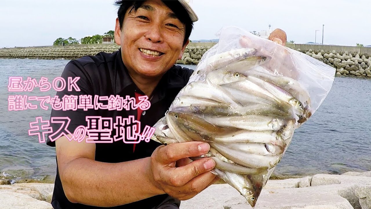 【間違いなく大阪で一番釣れるキス釣り場】男里川＆石波止でキス釣りチャレンジ!!　泉南・樽井ポイント解説　R4.7.11