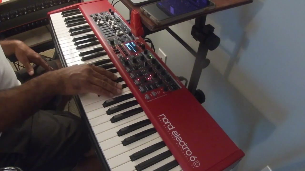 Nord Electro 6D Mellotron and Chamberlin. #nordkeyboards