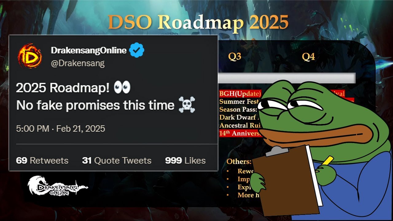 About the Drakensang 2025 Roadmap...