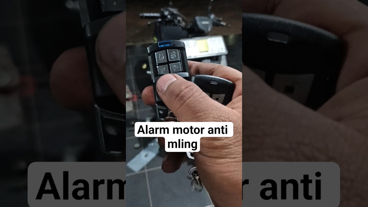 Alarm motor anti maling