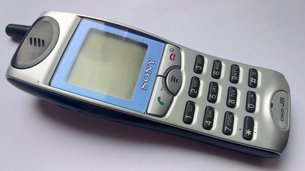 Sony CMD J5 - Dzwonki / Ringtones - Komórkowe zabytki #9 - Classic Phone