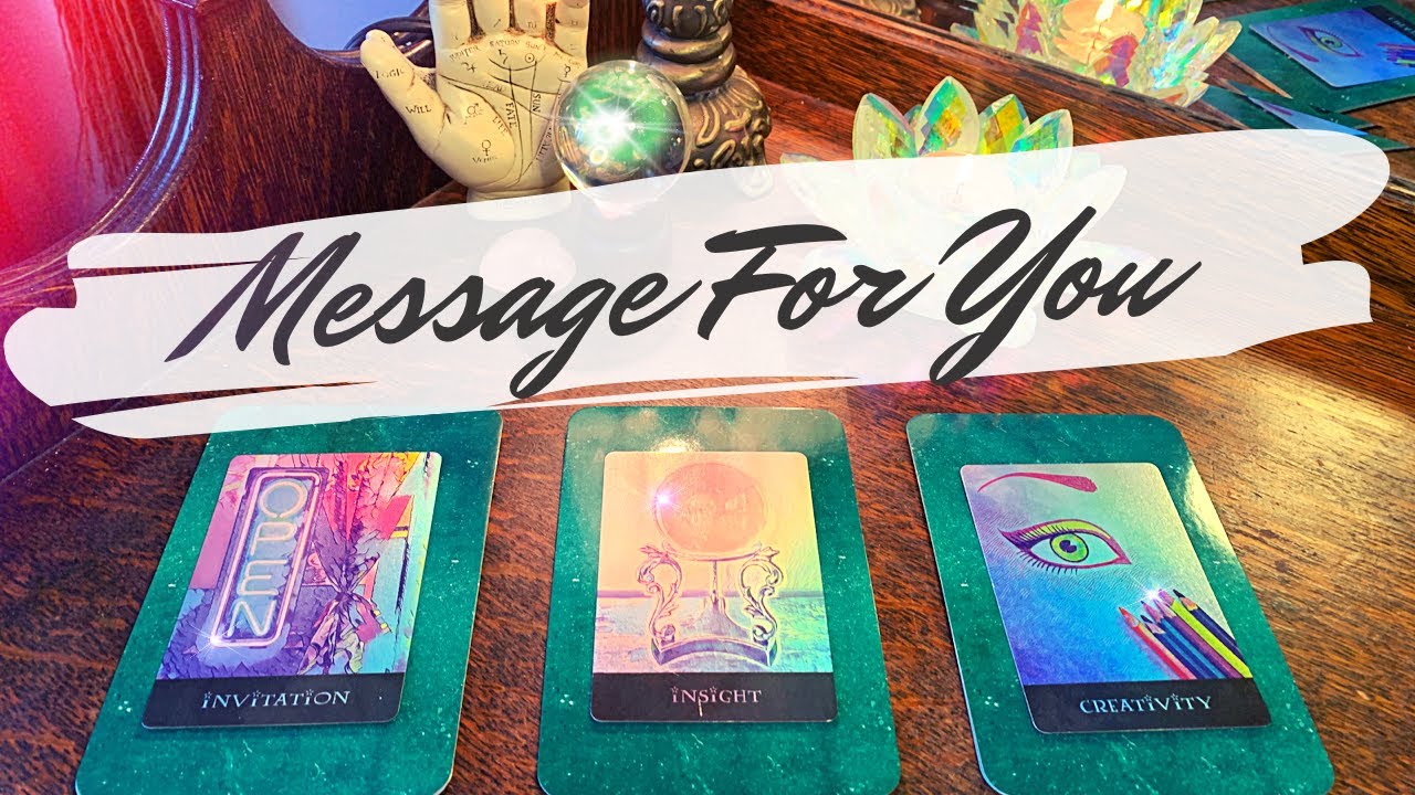 Pick a Card 🔮 Important Message For You Today 💖 Pendulum & Charms ASMR