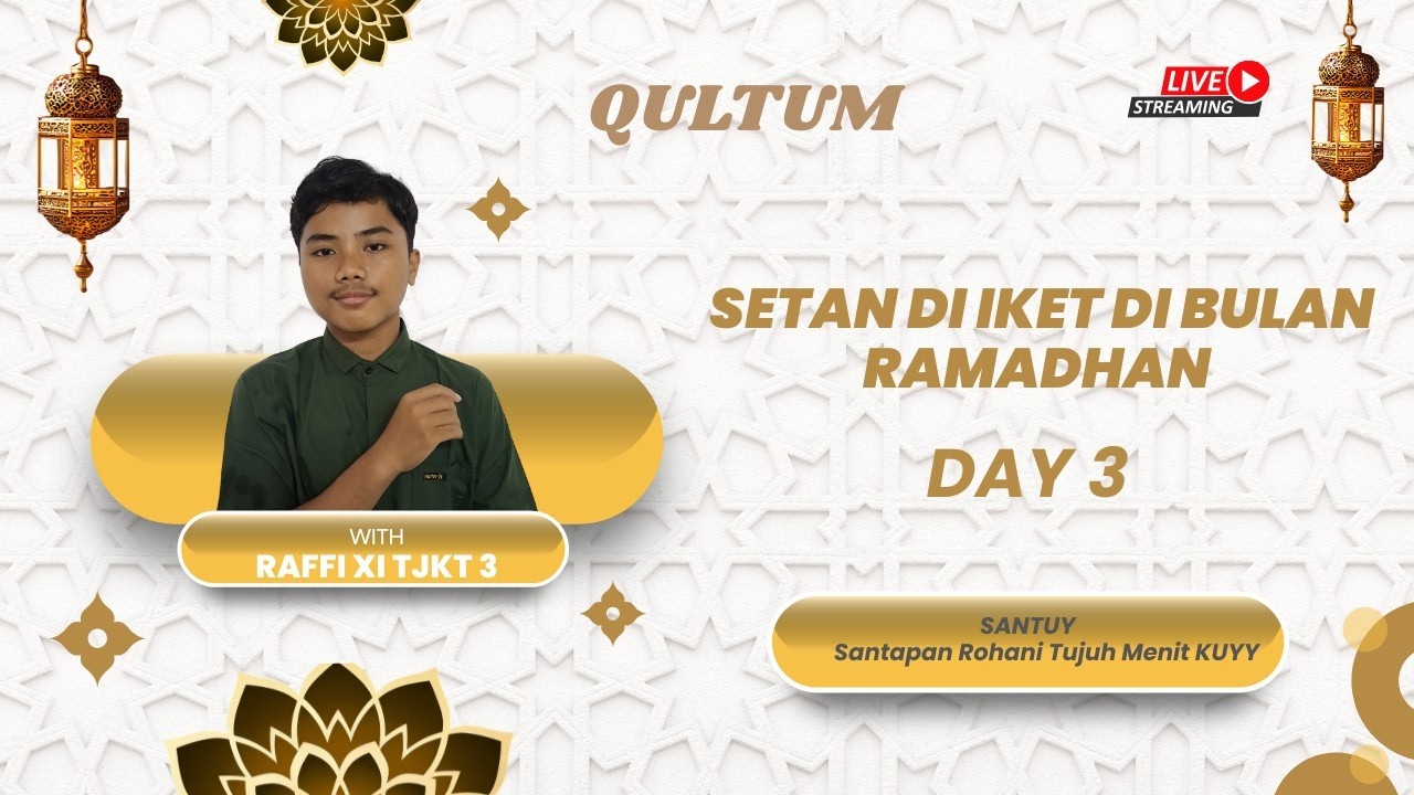 🔴 LIVE | AMALAN BERILIPAT GANDA - DAY 03