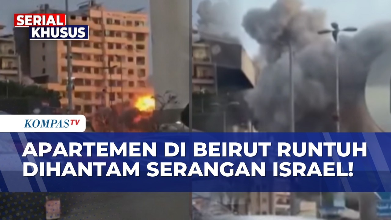 Israel Bombardir Apartemen di Beirut Lebanon, Diklaim Markas Hizbullah | BERUT