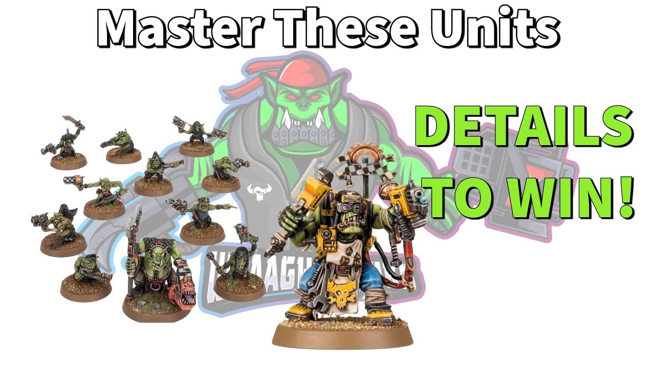 TOP 3 Units you're Using WRONG | Ork Tactics