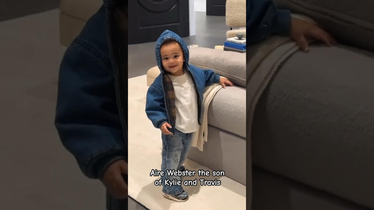 Kylie Jenner and Travis Scott&rsquo;s son Aire Webster #kyliejenner #travisscott