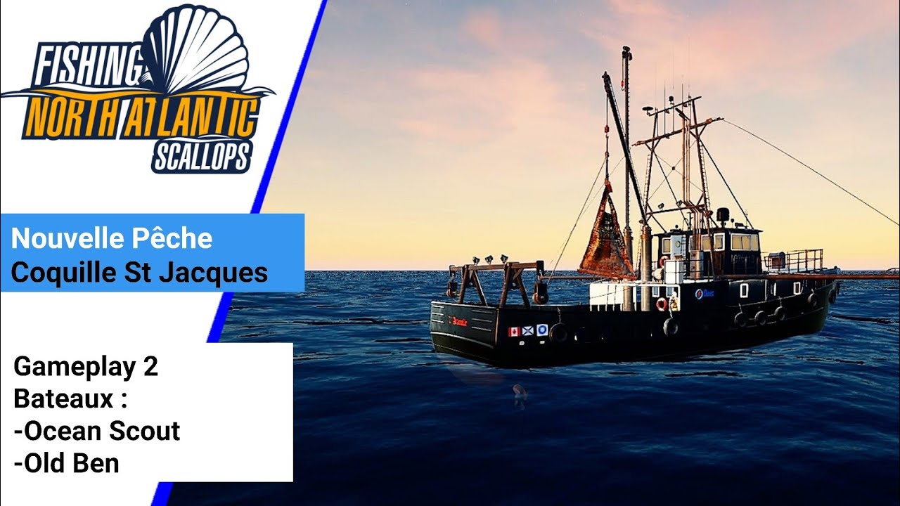 Fishing North Atlantic DLC Scallops-Pêche à la coquille St Jacques (PS4) [FR]