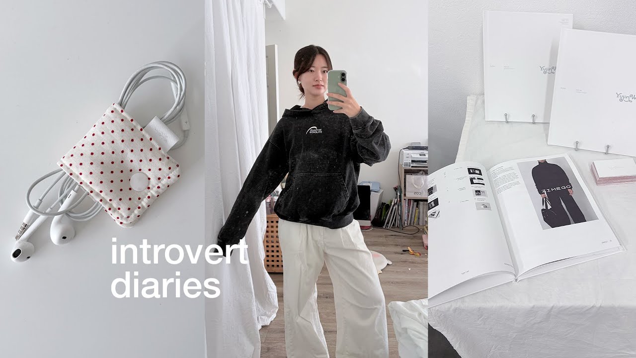 Дневник интроверта 👩🏻‍🎓 Экзамены по специальности «Дизайн», день создания портфолио, фотографии с...