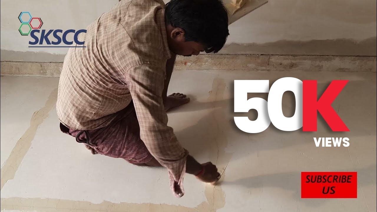 HOW TO FILL CRACKS AND JOINTS OF MARBLE | Ferrolit epoxy gel E510 | SKSCC