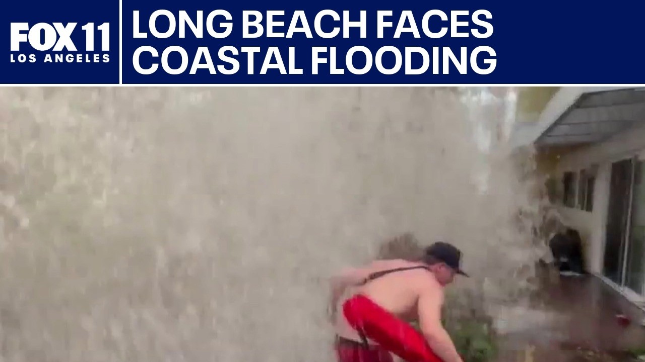 Coastal flooding, dangerous surf threaten Long Beach peninsula again
