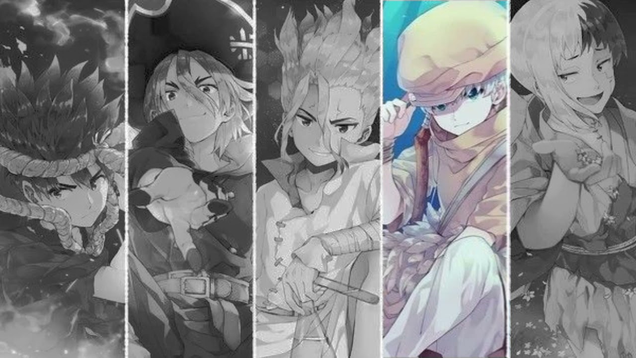 Galway Girl/Dr.Stone/ Chrome, Ryusui, Senkuu, Ukyo y Gen