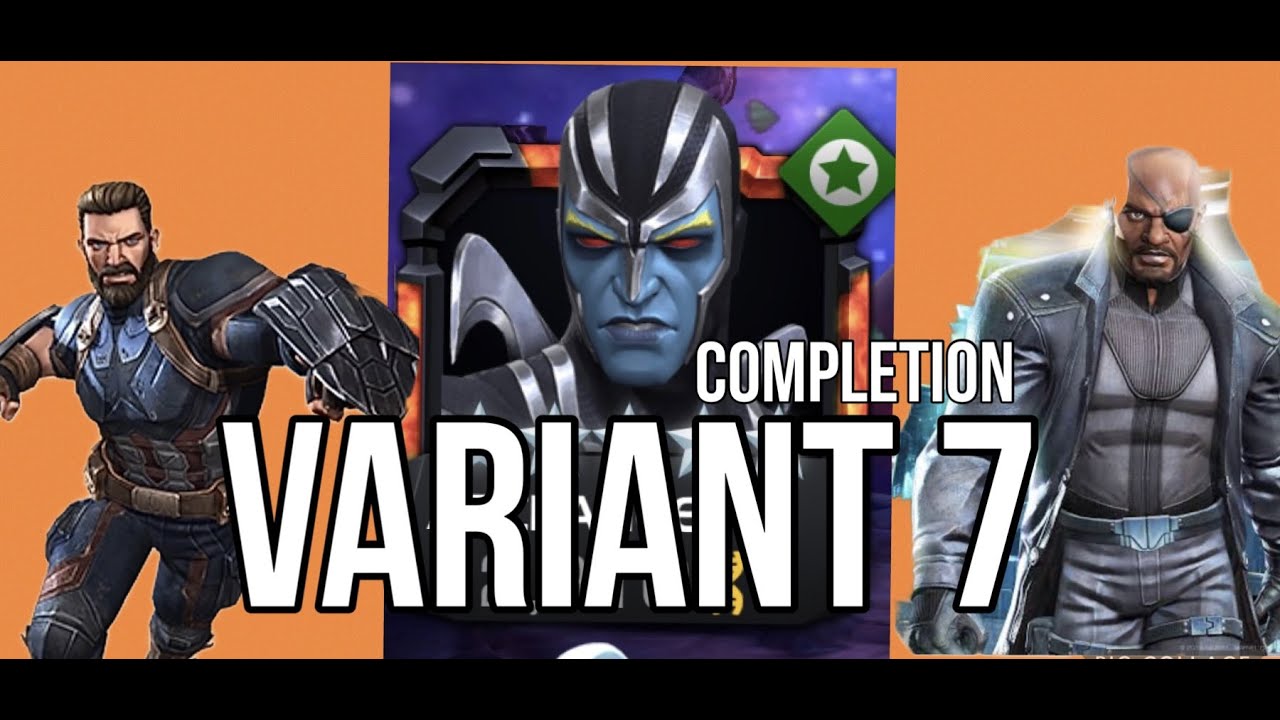Variant 7 Arachnid Action Completion Marvel Contest of Champions