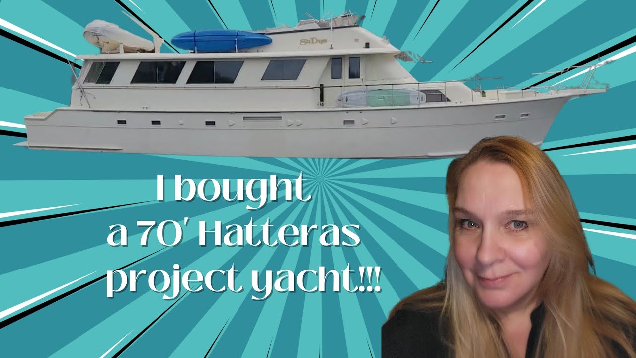 E1 Shay la Vie Before Tour- 1981 70' Hatteras Motor Yacht