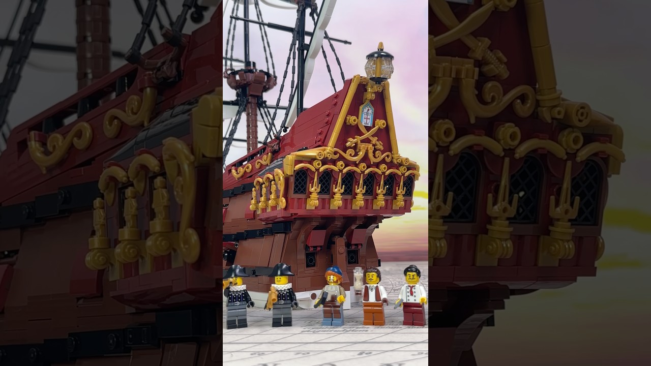 Armada Galleon Esperanza returns!#bricklinkdesignerprogram #legopirates #afol #bdp28wave1 #lego