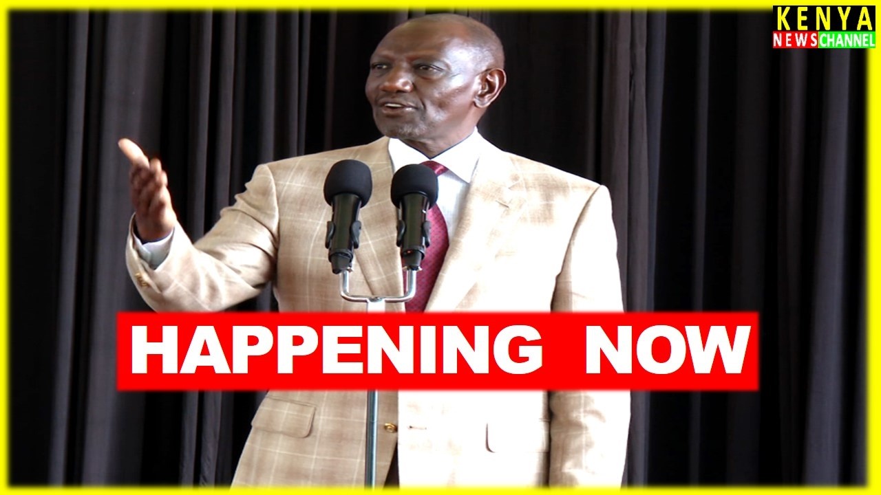 LIVE STATE HOUSE - Ruto to Speak after Ol Kalou Loss of UDA in By-election with Bungoma Leaders