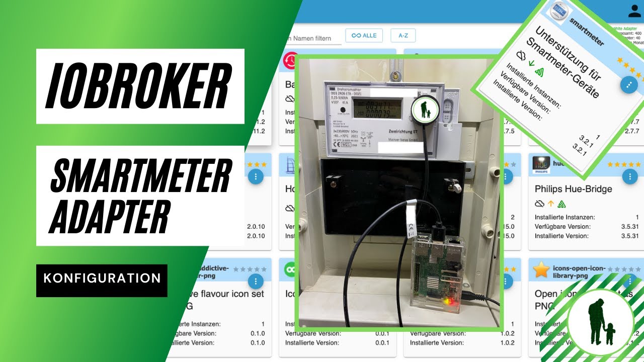 ioBroker - Stromz&auml;hler / Smart Meter Daten auslesen