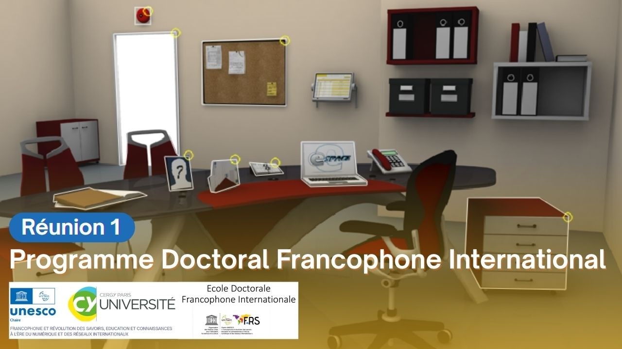 Première réunion | Programme Doctoral Francophone International – Chaire Unesco FRS