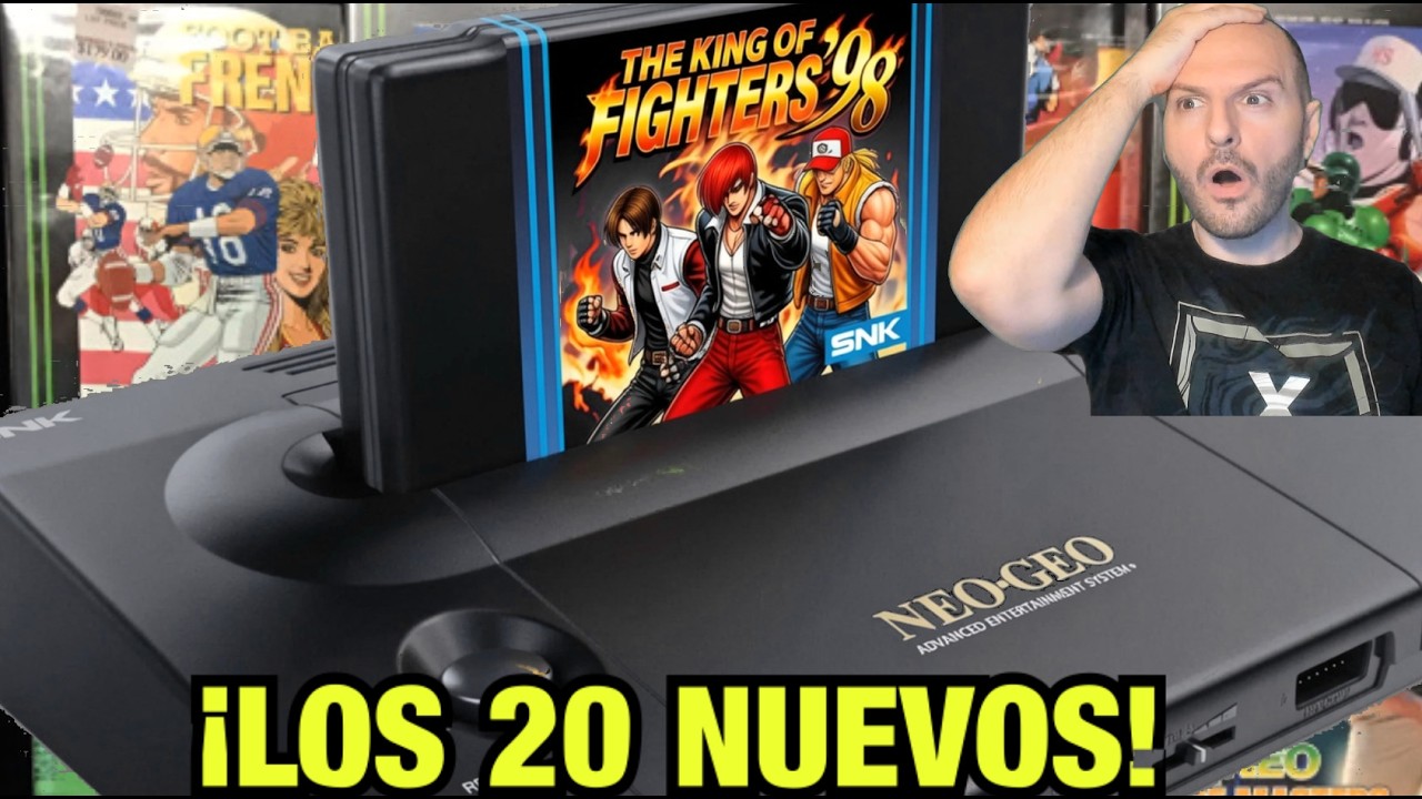 NEO GEO AES+: Los 20 PR&Oacute;XIMOS JUEGOS que saldr&aacute;n a la venta