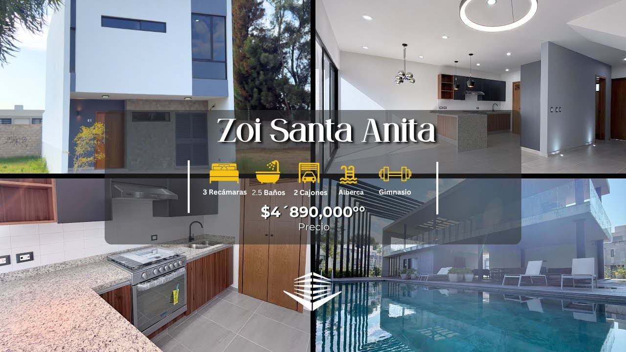 Casa en venta en Zoí Santa Anita detrás de Galerías Santa Anita precio $4,890,000